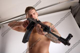 Piero Fighting Wiht Assault Rifle